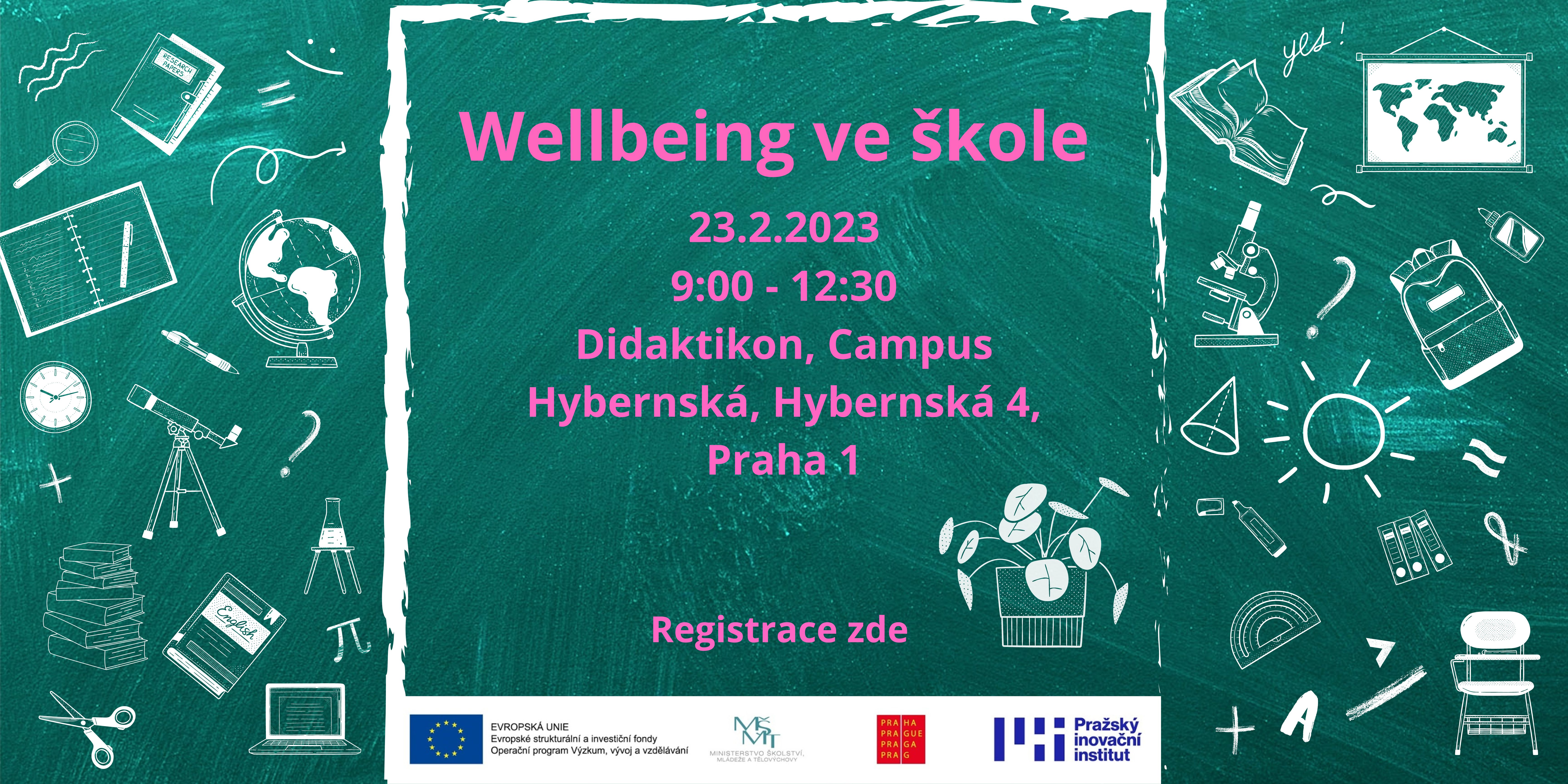 Pozvánka na minikonferenci Wellbeing ve školách